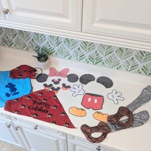 Disney Cruise Kit: Magnetic Door Hangers, Pirate Swords, Bandanas, Backpack
